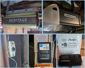 Replaced antiquated chain drive garage door opener