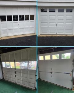 Secure and Stylish – 9’ Clopay Insulated Garage Door Installed