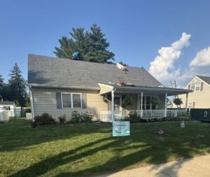 Pewter Gray Perfection – 24-Square GAF HDZ Roof Installed
