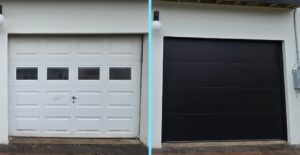 Modern Double Garage Upgrade