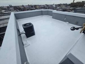 Flat Roof Coating Philadelphia, PA | Silicone Roof Leak Repair