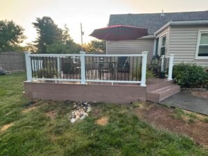 Deck Remodeling Chalfont, PA | Composite Deck & Vinyl Railing Installation